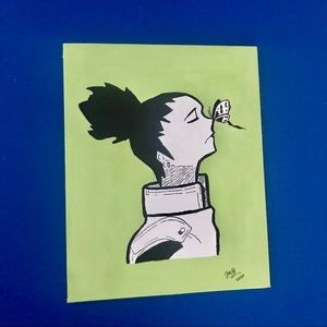 Naruto Shikamaru Painting
